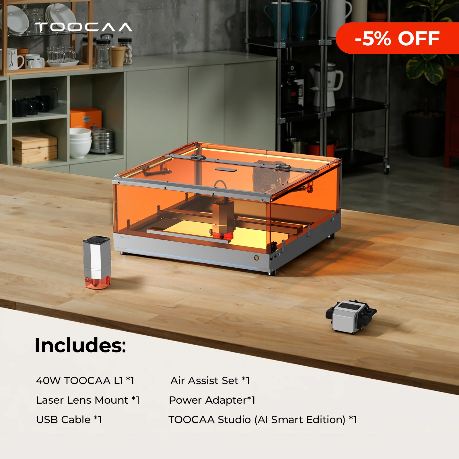 Spring & Easter Sales：40W TOOCAA L2 Bundle - Image 2