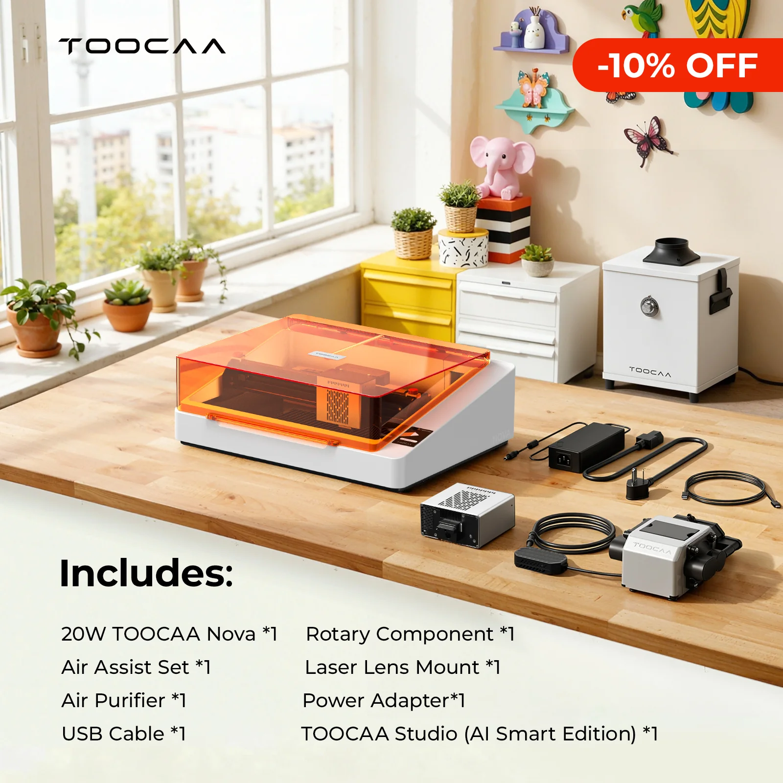 Spring & Easter Sales：20W TOOCAA Nova Bundle - Image 2