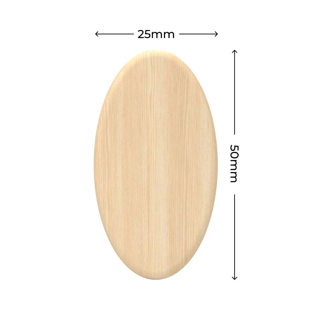 TOOCAA Multi-Shape Wooden Keychain - Image 5