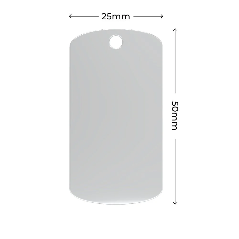 TOOCAA Stainless Steel Army Tag - Image 3