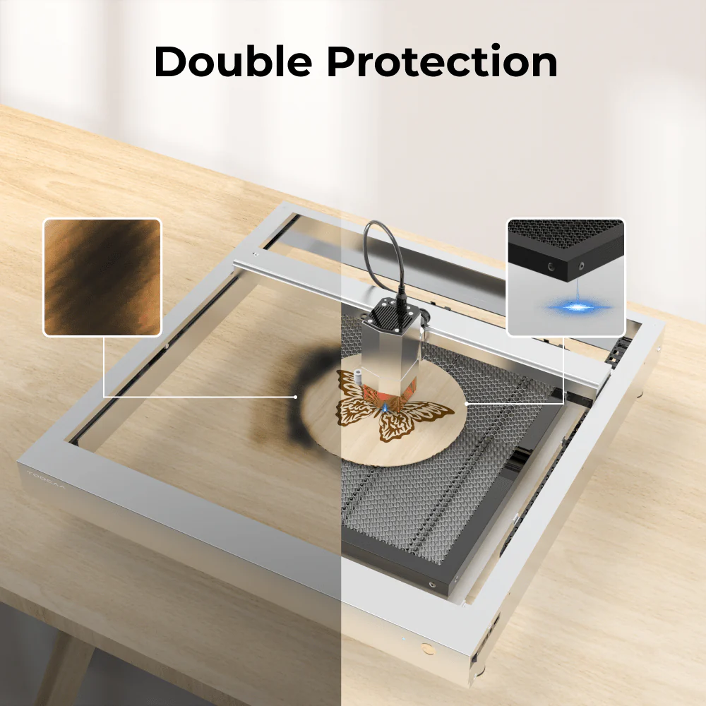 TOOCAA 500mm x 500mm Laser Cutting & Engraving Honeycomb Working Panel - Image 8