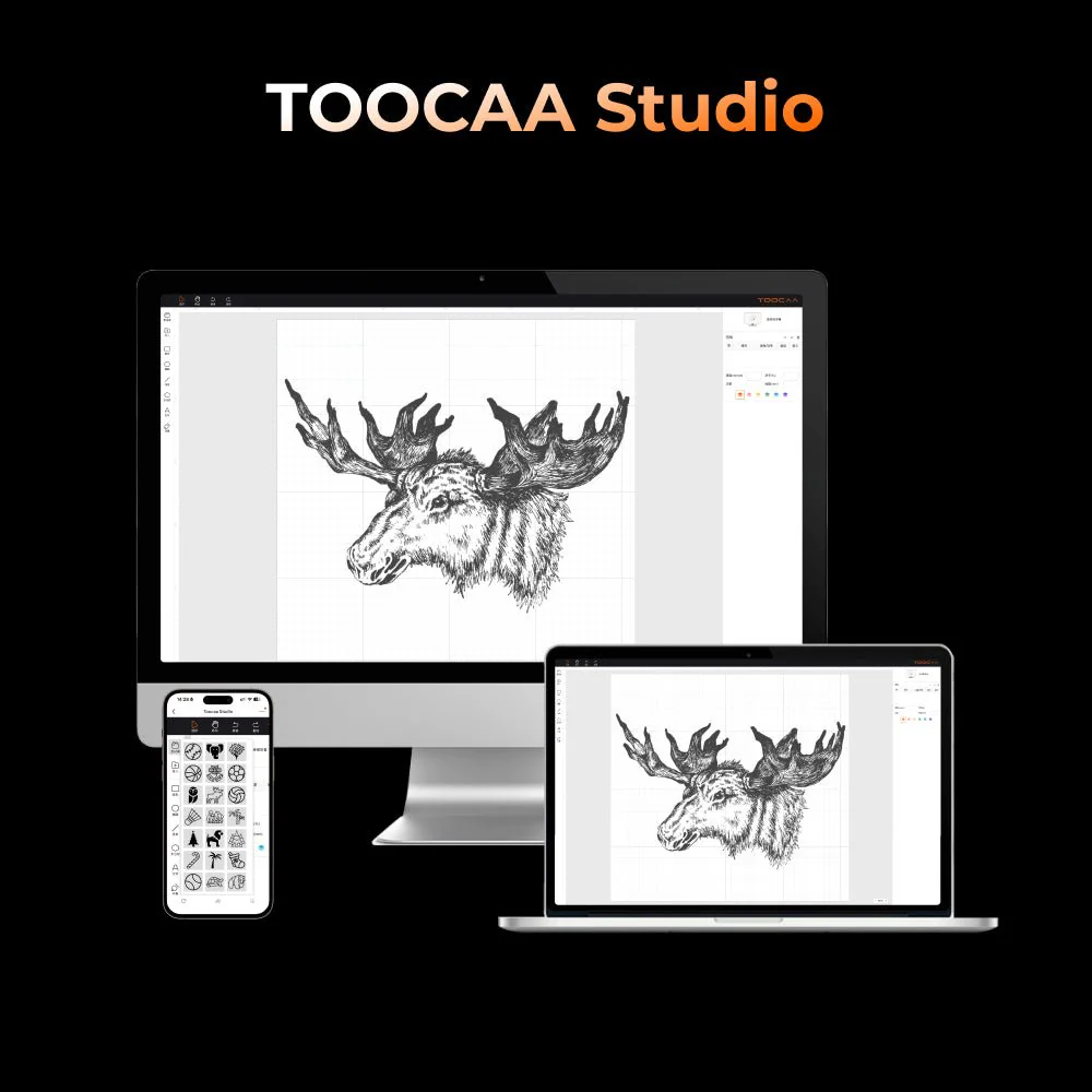 TOOCAA L2 Desktop Laser Engraver & Cutter - Image 10