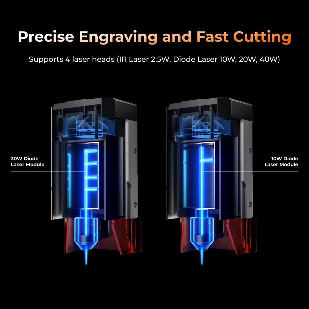 TOOCAA L2 Desktop Laser Engraver & Cutter - Image 12