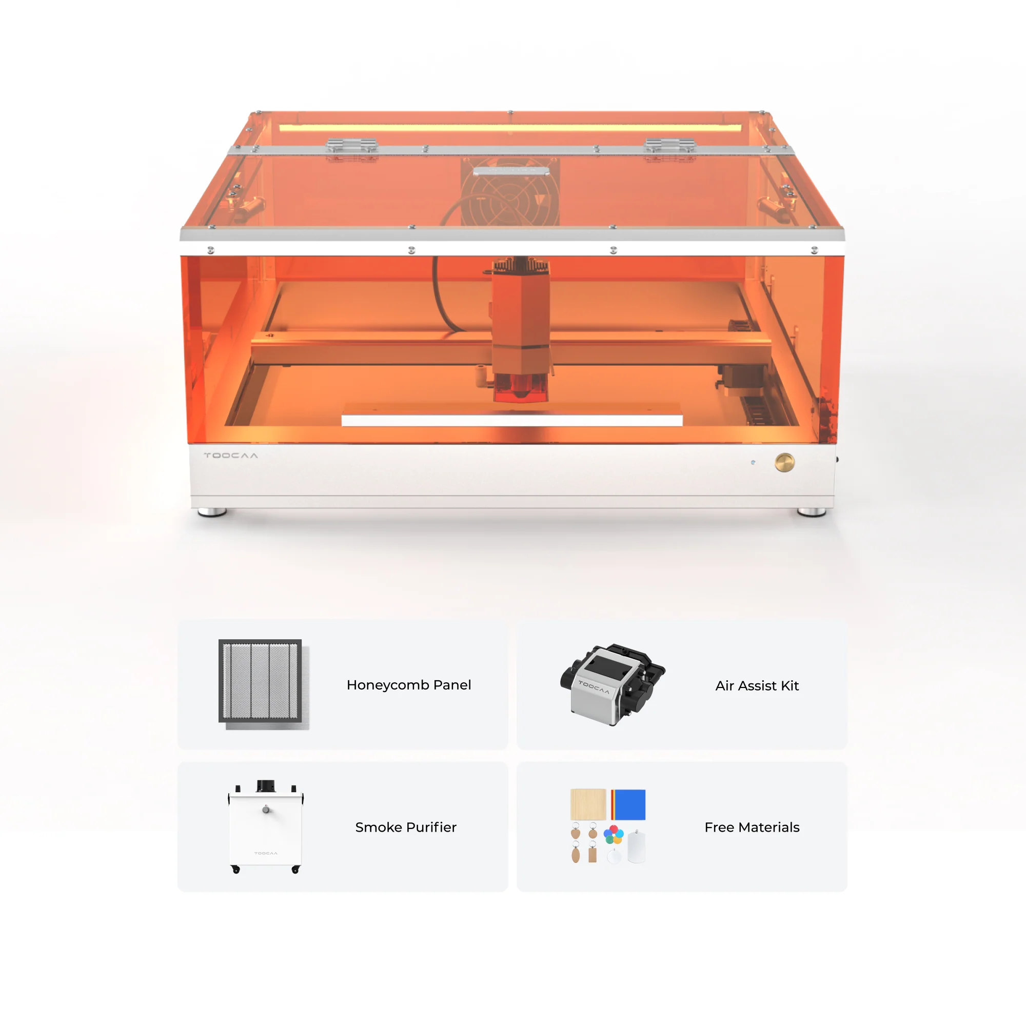 TOOCAA L2 Desktop Laser Engraver & Cutter - Image 5