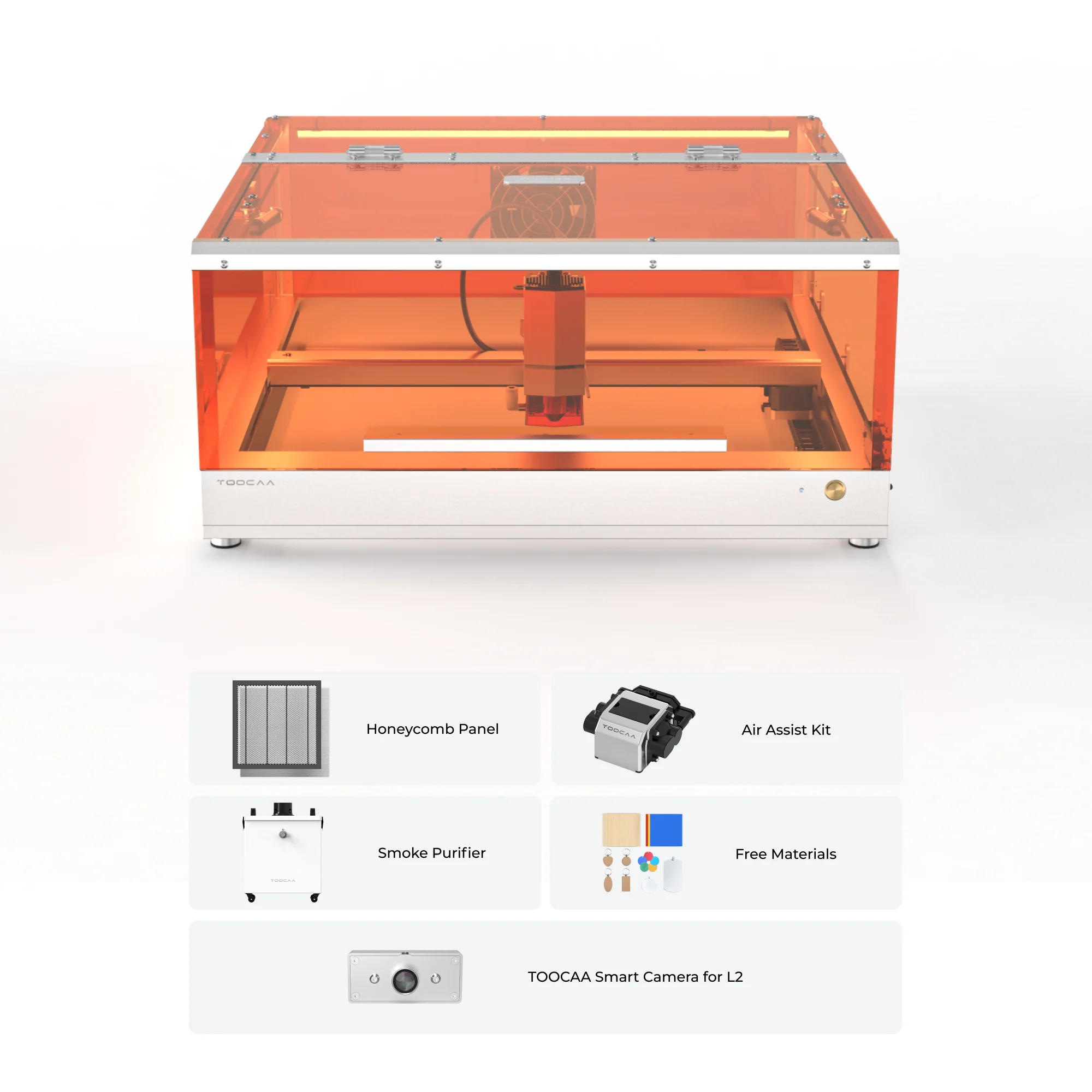 TOOCAA L2 Desktop Laser Engraver & Cutter - Image 6